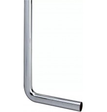 102654 Отводное колено 90 градусов для бутылочных сифонов, латунь, 32 х 220 х 680, хром 102654