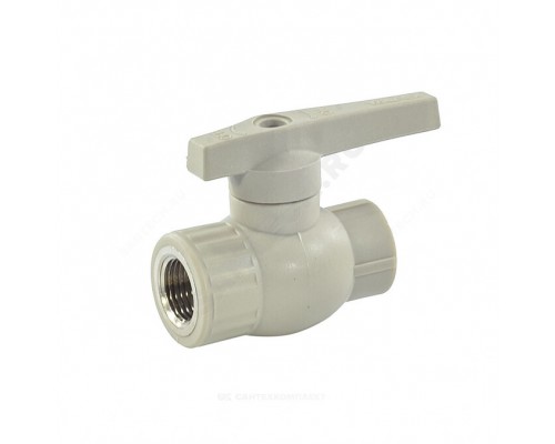 Кран шаровой PP-R сер Дн20х1/2" ВР VALFEX 10142012Г