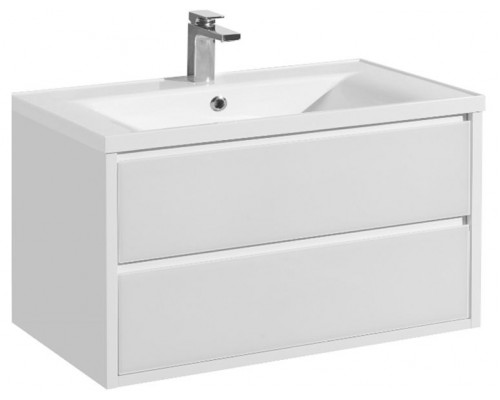 1A2328K3RN010 Набор: 1A232801RN010 Тумба-умывальник Римини 100 new / 1A723031AG010 Раковина Айрис 100 1A2328K3RN010