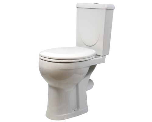 40301110602 Унитаз-компактИридаСтандарт/ белый, нижний подвод воды, горизонтальный выпуск (старый арт. 40301110402) 40301110602