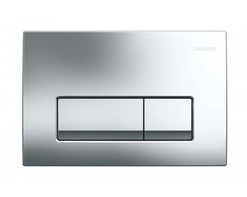 115.119.21.1 Смывная клавиша Geberit Delta50, для двойного смыва: Глянцевый хром 115.119.21.1