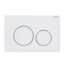 115.127.11.1 Смывная клавиша Geberit Delta20, двойной смыв: Альпийский белый 115.127.11.1