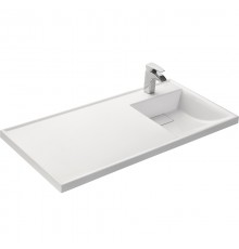 1A72223KLH010 Раковина Лондри 105 белая правая 1A72223KLH010