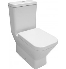 DG02SL Diagonal унитаз напольный с тонким сиденьем с микролифтом, Serel DG02SL