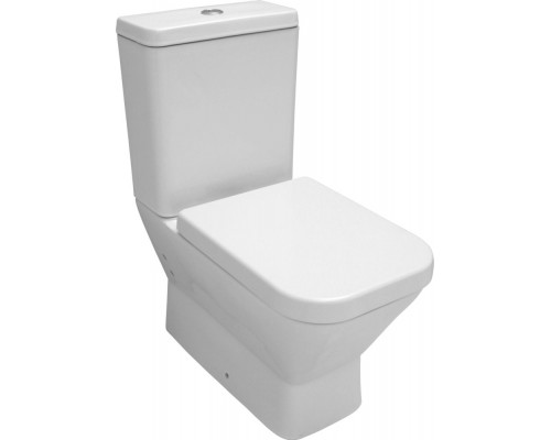 DG02SL Diagonal унитаз напольный с тонким сиденьем с микролифтом, Serel DG02SL