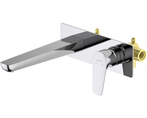 AQ1113CR БЕТТА смеситель для раковины настенный (внешняя и скрытая часть) AQ1113CR