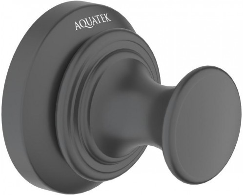 AQ4501MB КЛАССИК крючок, матовый черный AQ4501MB