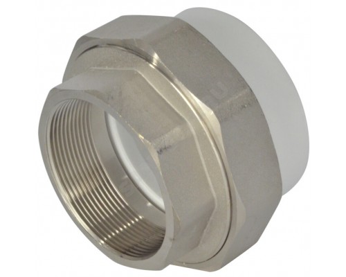 Муфта PP-R бел комб разъем Дн75х2 1/2" ВР VALFEX 11155212