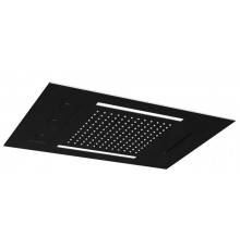 Верхний душ, Almar, Chromotherapy, 630-480, цвет-Absolute Black Brushed PVD