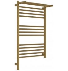 Полотенцесушитель, Сунержа, Богема 3.1, с 1 полкой, шгв 532-215-924, нижнее слева, МЭМ, цвет-латунь состаренная