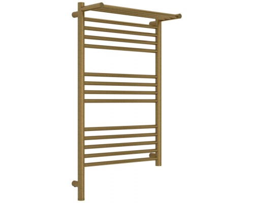 Полотенцесушитель, Сунержа, Богема 3.1, с 1 полкой, шгв 532-215-924, нижнее слева, МЭМ, цвет-латунь состаренная