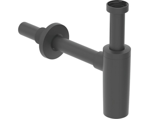 151.034.14.1 Сифон для раковины черный матовый 32 мм 151.034.14.1