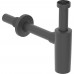 151.034.14.1 Сифон для раковины черный матовый 32 мм 151.034.14.1