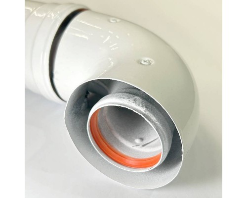 Комплект коаксиального дымохода ARDERIA D60/100  "АНТИЛЕД", универсальный, 1,0м