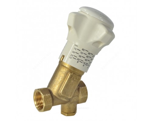 Клапан баланс лат R206B-1 Ду20 Ру25 м/м Kvs4.4 Giacomini R206BY114