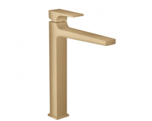 Смеситель для раковины, Hansgrohe, Metropol, цвет-шлифованная бронза