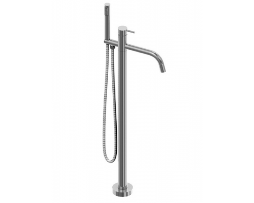 Смеситель для ванны и душа, Cisal, Xion, цвет-Brushed Stainless Steel Смеситель для ванны и душа, Cisal, Xion, цвет-Brushed Stainless Steel