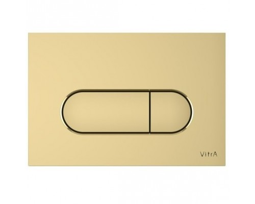 740-2224 Root Round панель смыва, золото 740-2224