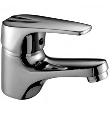 D40-11 Смеситель одноручный (40 мм) для умывальника, монолитный, хром D40-11 D40-11