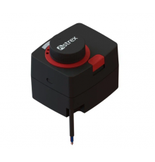 Сервопривод, Astrex, MSM, поворотный аналоговый, 24В AC/DC, 6 Нм, 0-10В, 5Вт, 120сек/90°, с кабелем 1 м