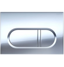 KDI-0000043 (016B) Панель смыва Хром глянец (клавиши прямоугольные) KDI-0000043