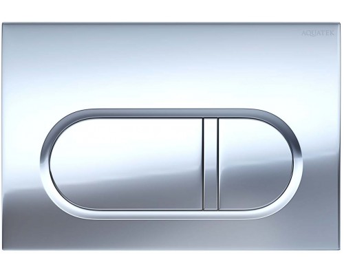 KDI-0000043 (016B) Панель смыва Хром глянец (клавиши прямоугольные) KDI-0000043