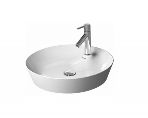 Раковина, Duravit, Cape Cod, шгв 480-480-100, отверстия для смесителя-1, цвет-белый