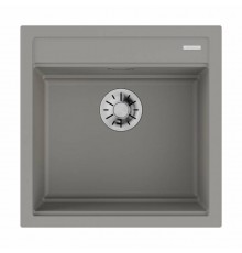 Мойка, OMOIKIRI, Kitagawa, шгв 510-510-200, отверстия для смесителя-3 промаркированных, чаши-1, цвет-Leningrad Grey