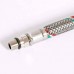 Гибкая подводка для смесителя UNI-FITT М10х1 - 1/2" 60 см оплетка из нержавеющей стали