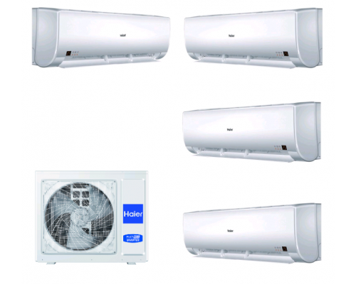 4U75S2SR5FA / AS12BS4HRA-4, Мульти-сплит система, Haier, Multi Super Match R32
