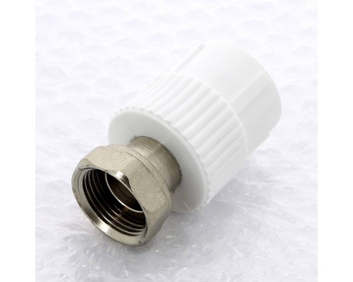 Муфта ProAqua В 25 х 3/4" с накидной гайкой Муфта ProAqua В 25 х 3/4" с накидной гайкой
