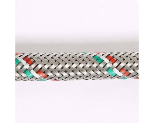Гибкая подводка для смесителя UNI-FITT М10х1 - 1/2" 60 см оплетка из нержавеющей стали Гибкая подводка для смесителя UNI-FITT М10х1 - 1/2" 60 см оплетка из нержавеющей стали