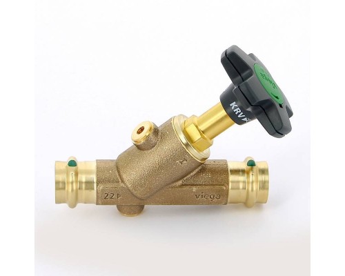 Вентиль комбинированный бронзовый CRV Easytop Basic Viega 22