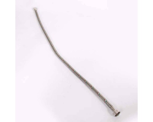 Гибкая подводка для воды UNI-FITT DN 8 ВВ 1/2" 80 см оплетка из нержавеющей стали