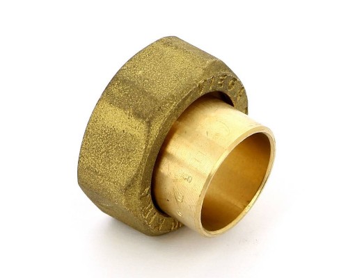 Вставка с накидной гайкой пайка-В с коническим уплотнением VIEGA 22х1"