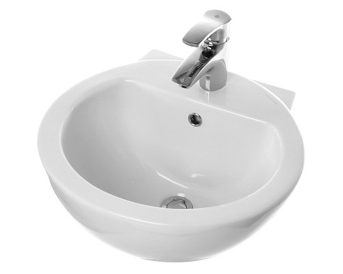 ART 50 Умывальник пьедестальный ВКС Белый S1 (WB.PD/Art/50-C/WHT.G/S1) WB.PD/Art/50-C/WHT.G/S1