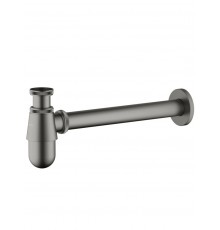 AQ6014BGM сифон, оружейная сталь (шлиф. черный хром) AQ6014BGM