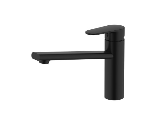 AQ1880MB НИКА смеситель для кухни, матовый черный AQ1880MB