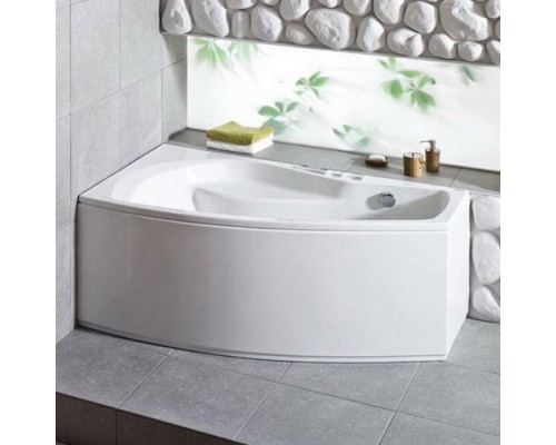 1.WH11.1.991 МАЙОРКА XL 160х95 ванна асимметричная акриловая левосторонняя белая 1.WH11.1.991