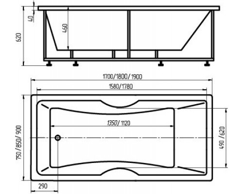 Феникс-190 пустая без фр.экр. FEN190-0000079