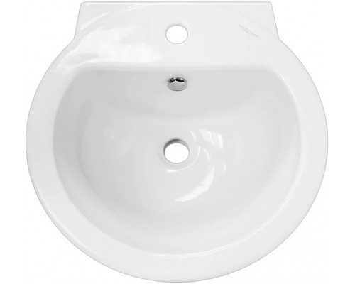 ART 50 Умывальник пьедестальный ВКС Белый S1 (WB.PD/Art/50-C/WHT.G/S1) WB.PD/Art/50-C/WHT.G/S1