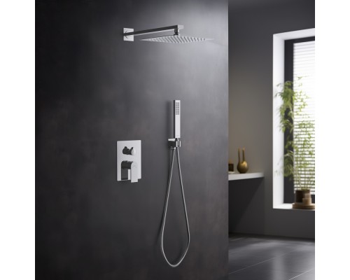 AQ1472CR ЛИРА Set 3 в 1 душевой комплект 2 режима AQ1472CR