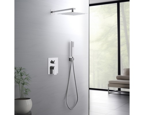 AQ1472CR ЛИРА Set 3 в 1 душевой комплект 2 режима AQ1472CR