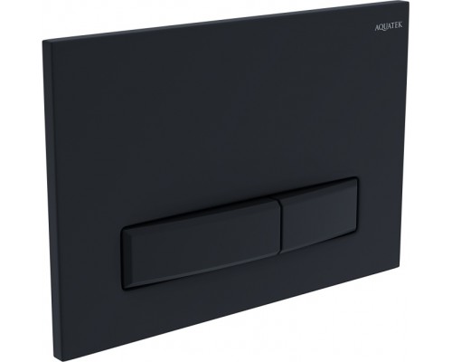 KDI-0000025 (009D) Панель смыва Slim Черный матовый (клавиша прямоугольная) KDI-0000025