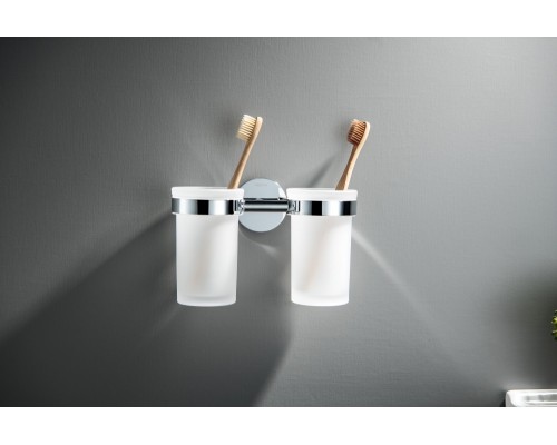 AQ4117CR ЕВРОПА стакан с держателем двойной AQ4117CR