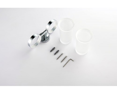 AQ4117CR ЕВРОПА стакан с держателем двойной AQ4117CR