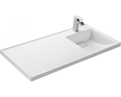 1A72223KLH010 Раковина Лондри 105 белая правая 1A72223KLH010