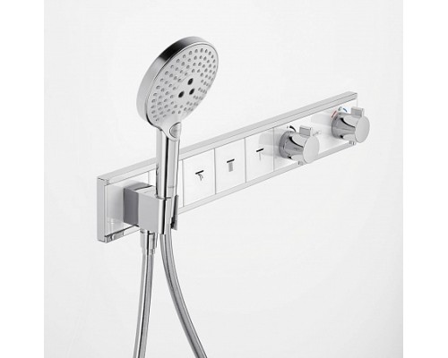 15357000S Set HG RainSelect термостатический смеситель для душа (15357000+15312180) 15357000S