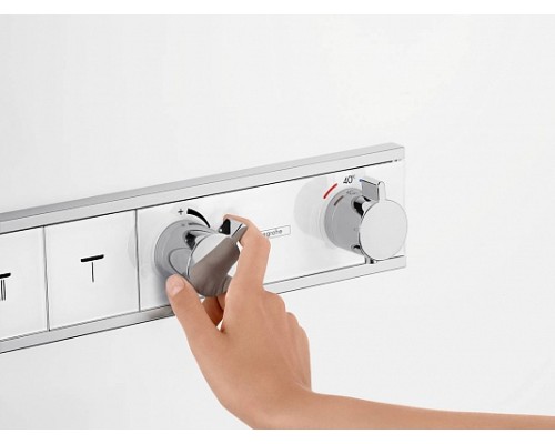 15357000S Set HG RainSelect термостатический смеситель для душа (15357000+15312180) 15357000S