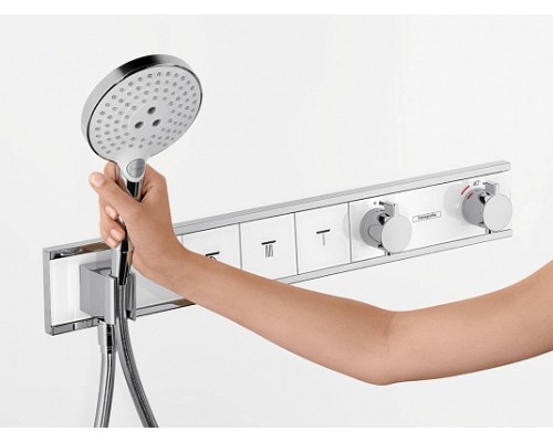 15357000S Set HG RainSelect термостатический смеситель для душа (15357000+15312180) 15357000S